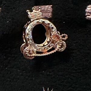 Pandora carriage Rose Gold 925 Carriage charm NWOT